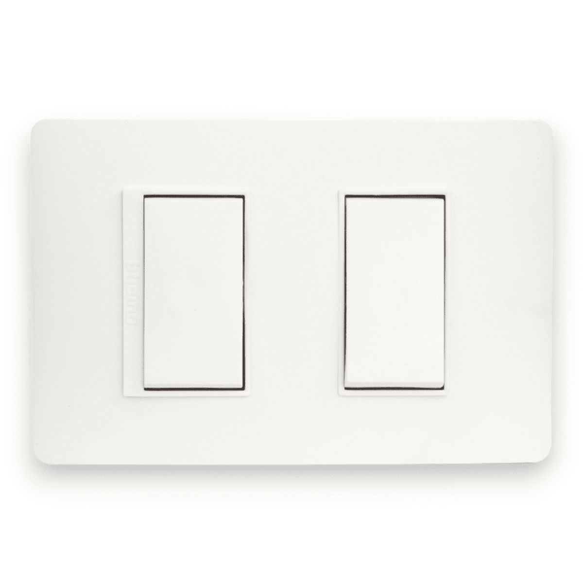 BTICINO - Interruptor Embutido doble 9 / 24 10a Blanco Armado - Bticino