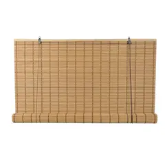 OEM - Cortina Roller Persiana De Bambu Boho 90x200cm