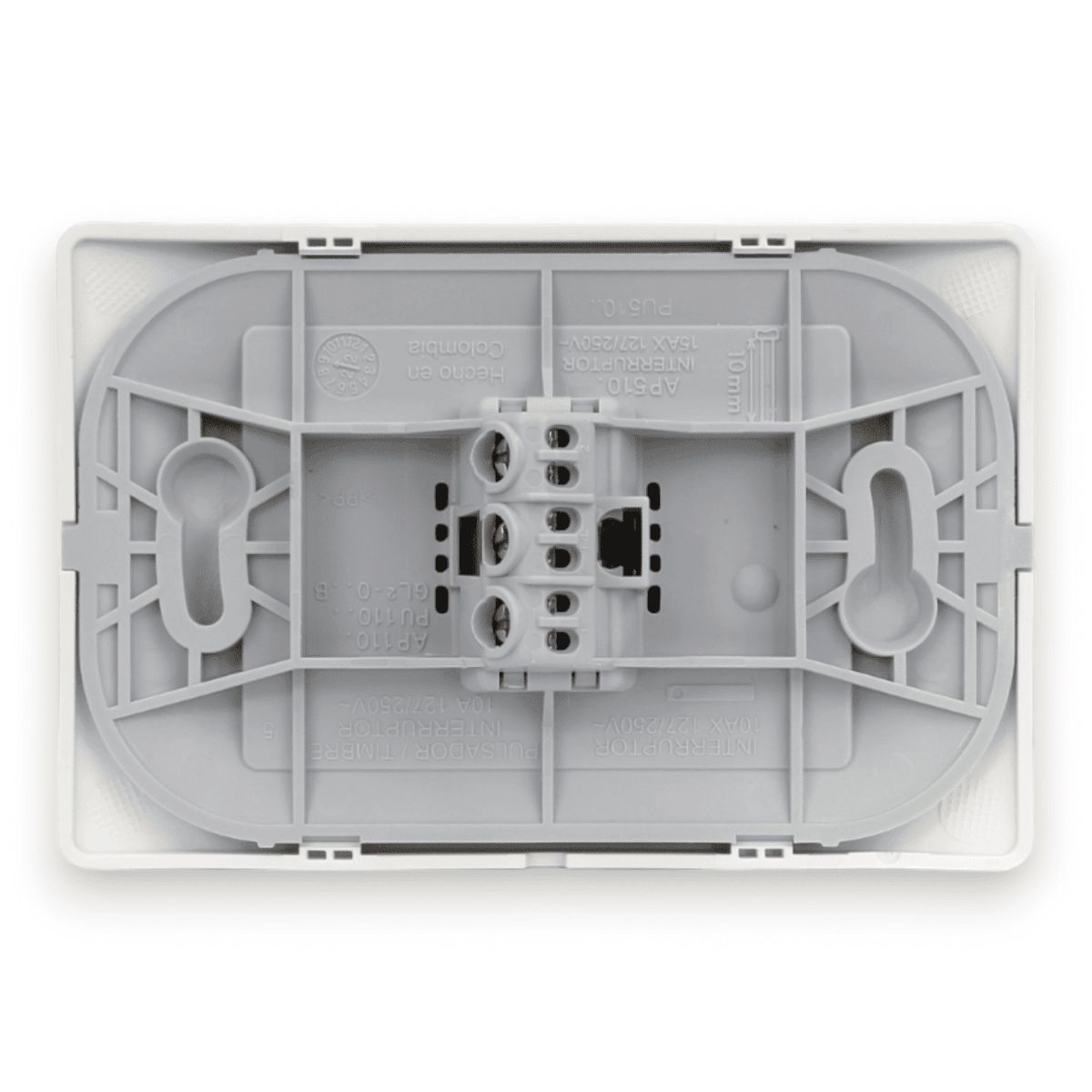 BTICINO - Interruptor Embutido simple 9 / 24 10a Blanco Armado - Bticino