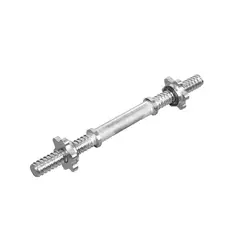 CITYSHOP - Barra para Mancuerna 35 cm Acero Cromado – Uso Fitness