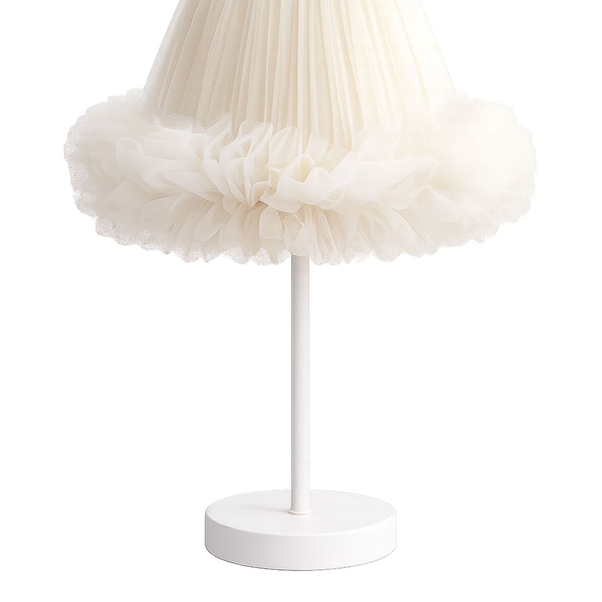 DECORACION CREATIVA - Lampara Velador  Linea Cisne Crema -  (Infantil - Juvenil)