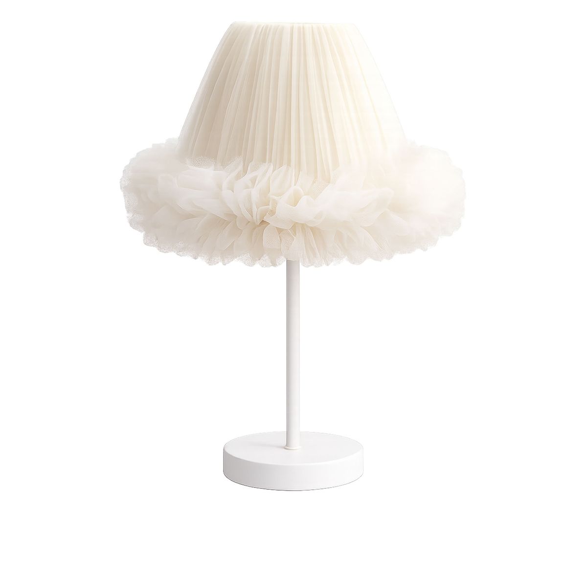 DECORACION CREATIVA - Lampara Velador  Linea Cisne Crema -  (Infantil - Juvenil)