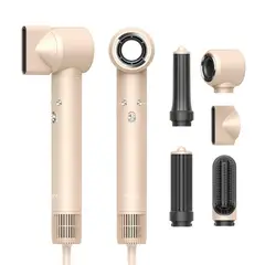 T CARE - Secador de pelo Multistyler T-Care AeroFlow 5 en 1 Beige