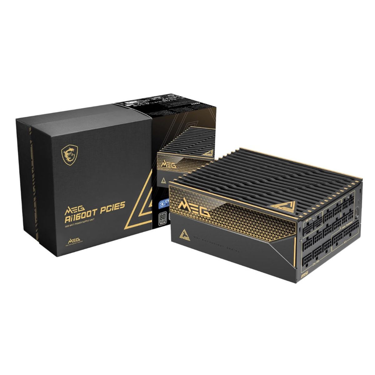 MSI - Fuente de Poder - MSI MAG A850GLS PCIE5 - 80Gold - Modular