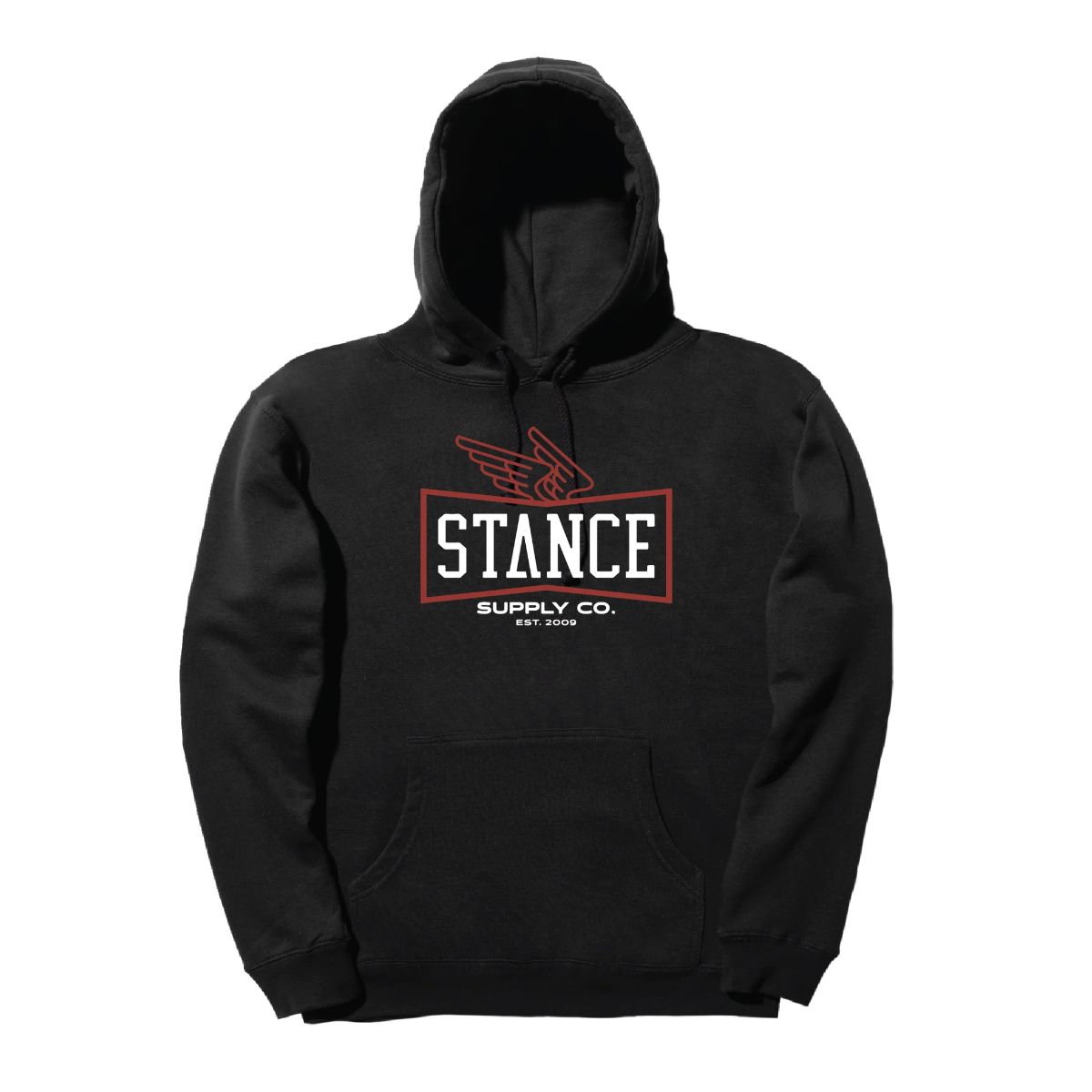 STANCE - Polerón Hoodie Winged Black