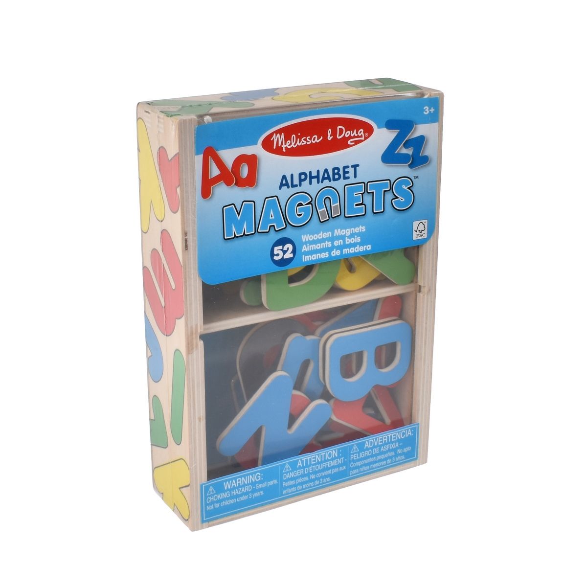 MELISSA & DOUG - ALFABETO MAGNETICO DE MADERA MELISSA AND DOUG