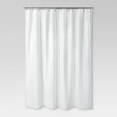 ZAHR - Forro Cortina Baño Blanco