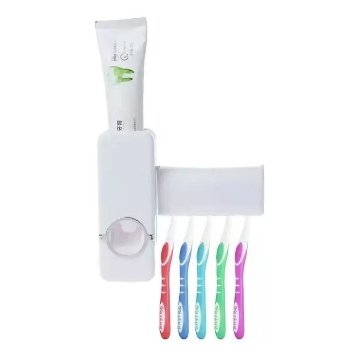 GENERICO - Dispensador Automático Pasta Dientes Porta Cepillo