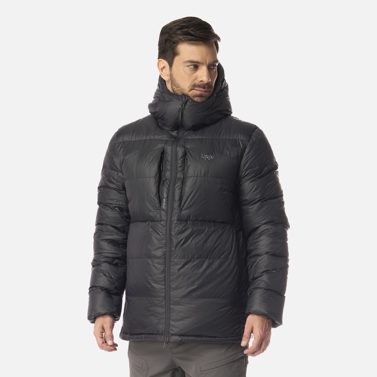 LIPPI - Chaqueta Hombre Reichert Down Hoody Jacket Negro  Lippi