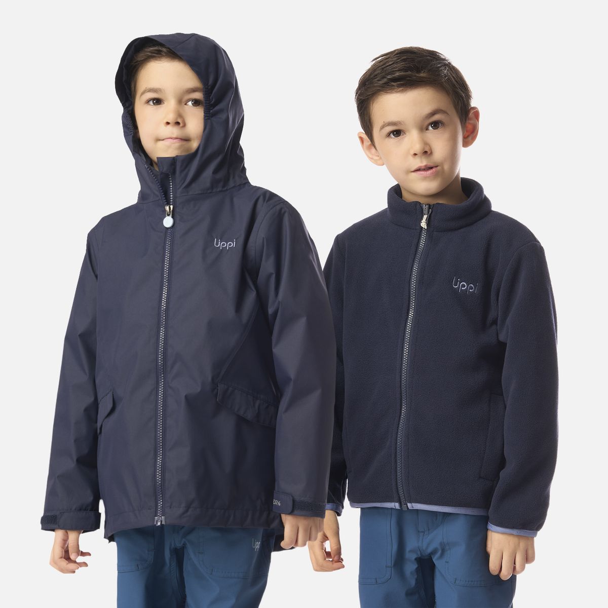 LIPPI - Chaqueta Niño Snowball Fusion-3 Hoody Jacket Azul Marino Lippi