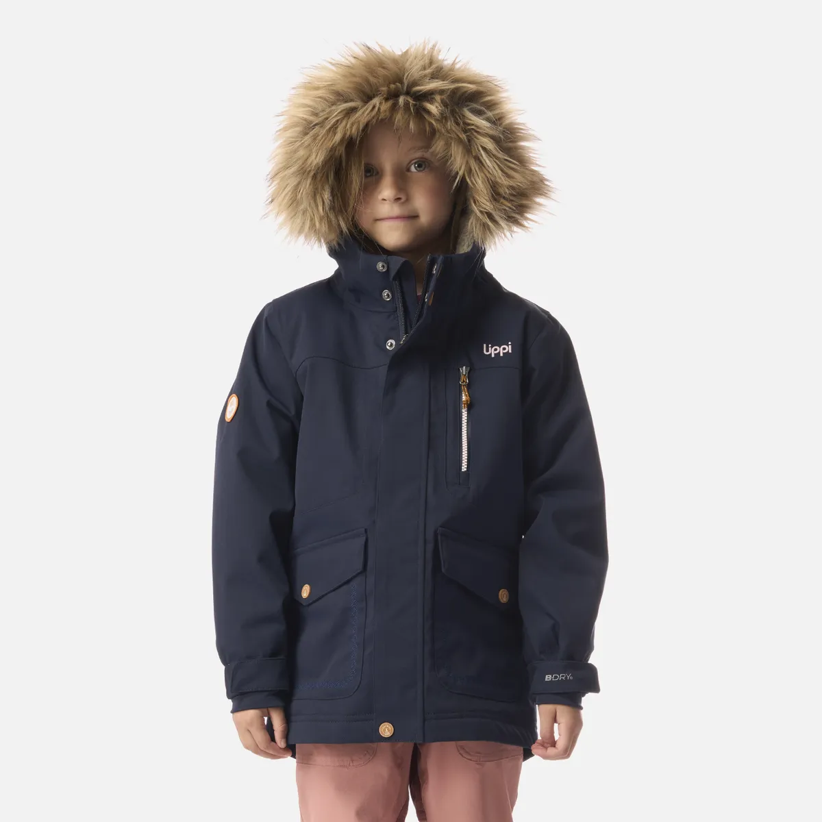 LIPPI - Chaqueta Niña Roble B-Dry Hoody Jacket Azul Marino Lippi