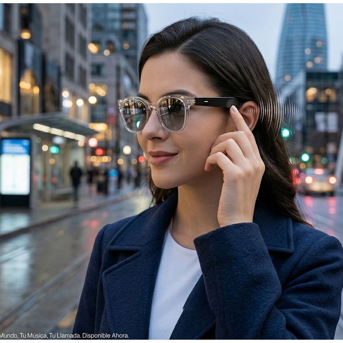 STARTECHOFFICE - Lentes Inteligentes Bluetooth con Audio Integrado, Llamadas Manos Libres y Control Táctil