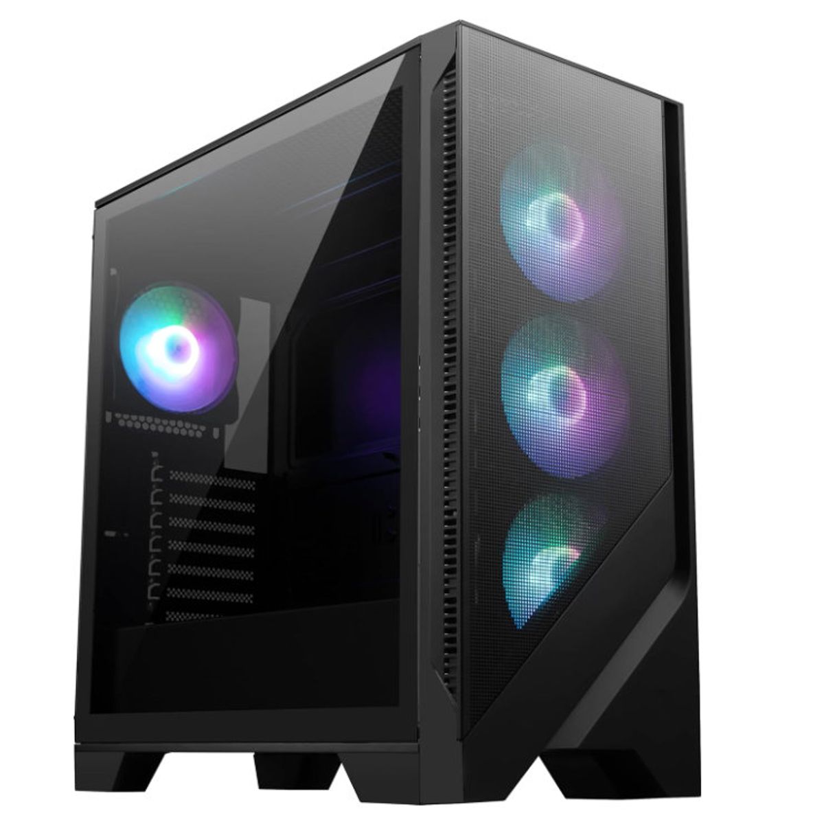 MSI - Gabinete - MSI MAG FORGE 321R AIRFLOW - SFuente - ATX