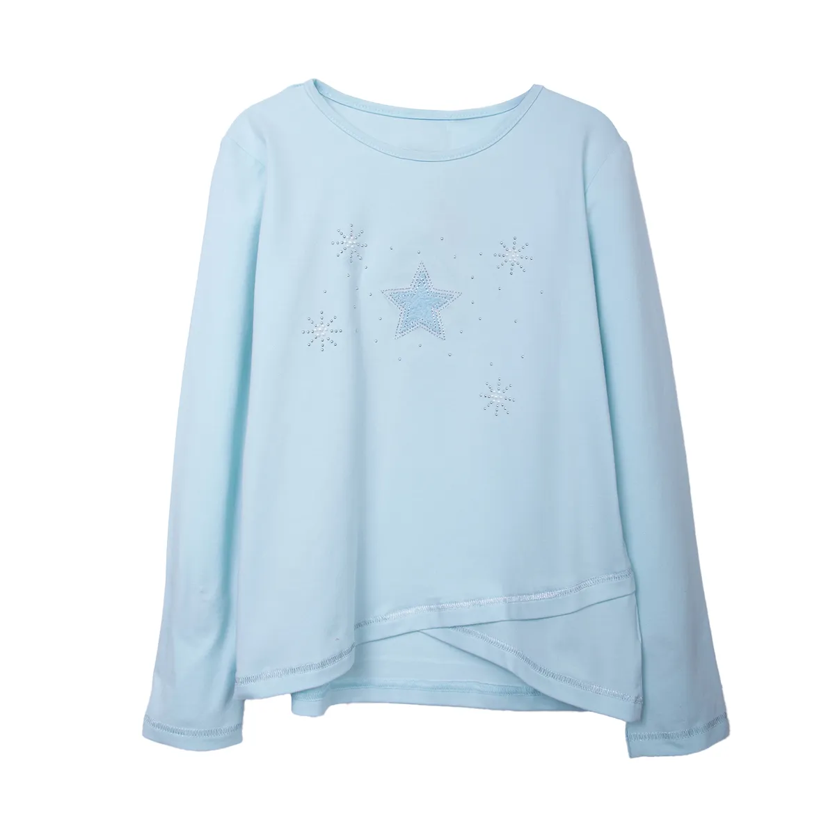 PILLIN - Polera  Azul Niña Pillin PVD627-26AQU