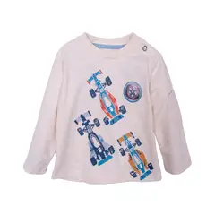 PILLIN - Polera Gris Niño PVD622-26MLG