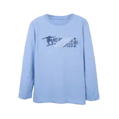 PILLIN - Polera Celeste Niño PVD619-26CEL