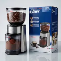 OSTER - Oster® Molinillo de Café, Accesorio, Con 18 Ajustes De Grosor, Incluye Accesorios, BVSTBMH23