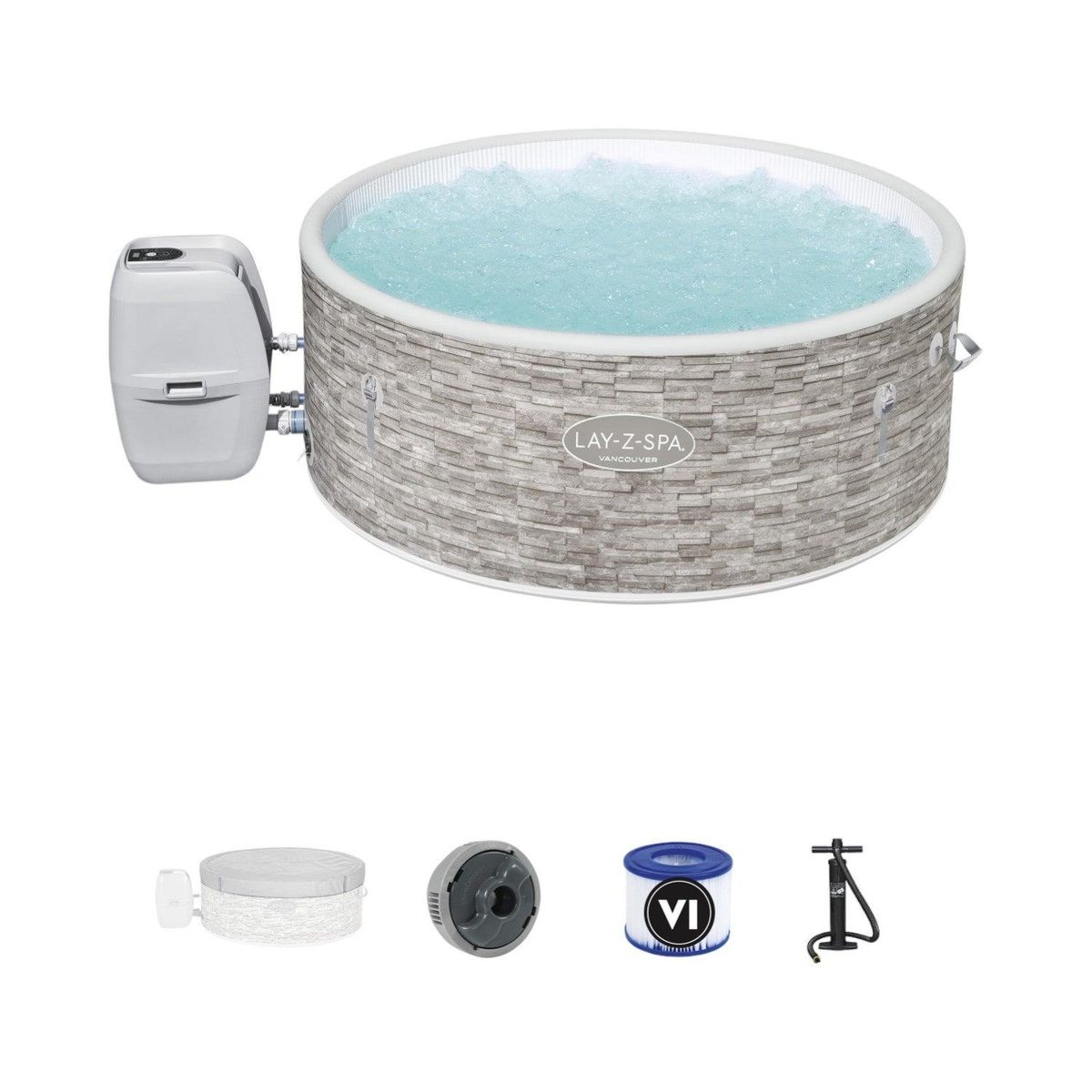 BESTWAY - Hot Tub Spa Inflable Vancouver 5 Personas Bestway