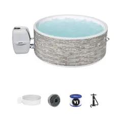 BESTWAY - Hot Tub Spa Inflable Vancouver 5 Personas