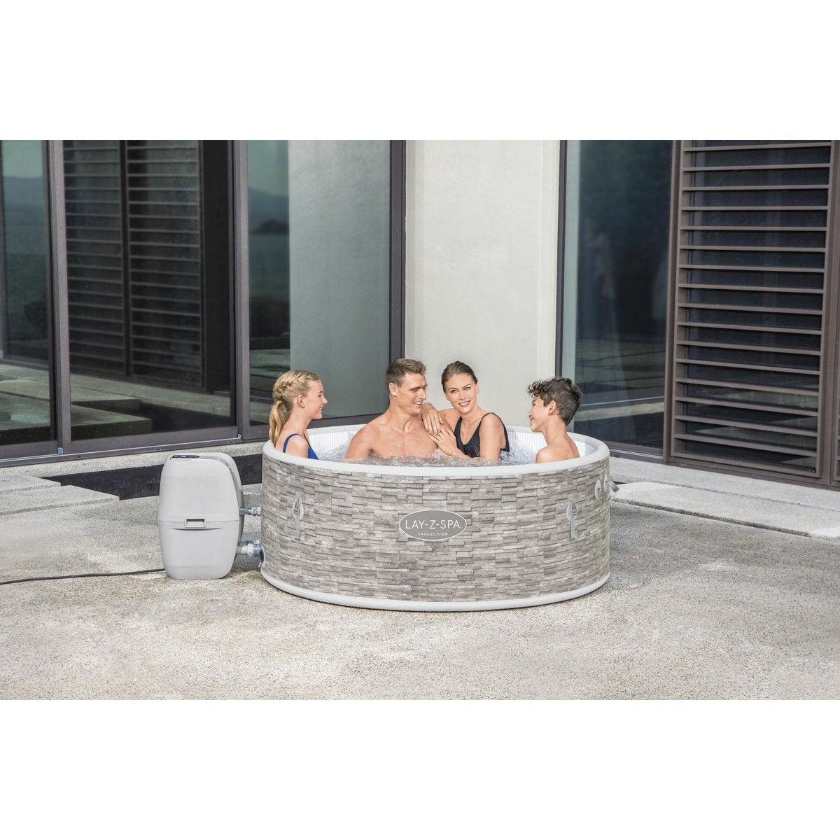 BESTWAY - Hot Tub Spa Inflable Vancouver 5 Personas Bestway