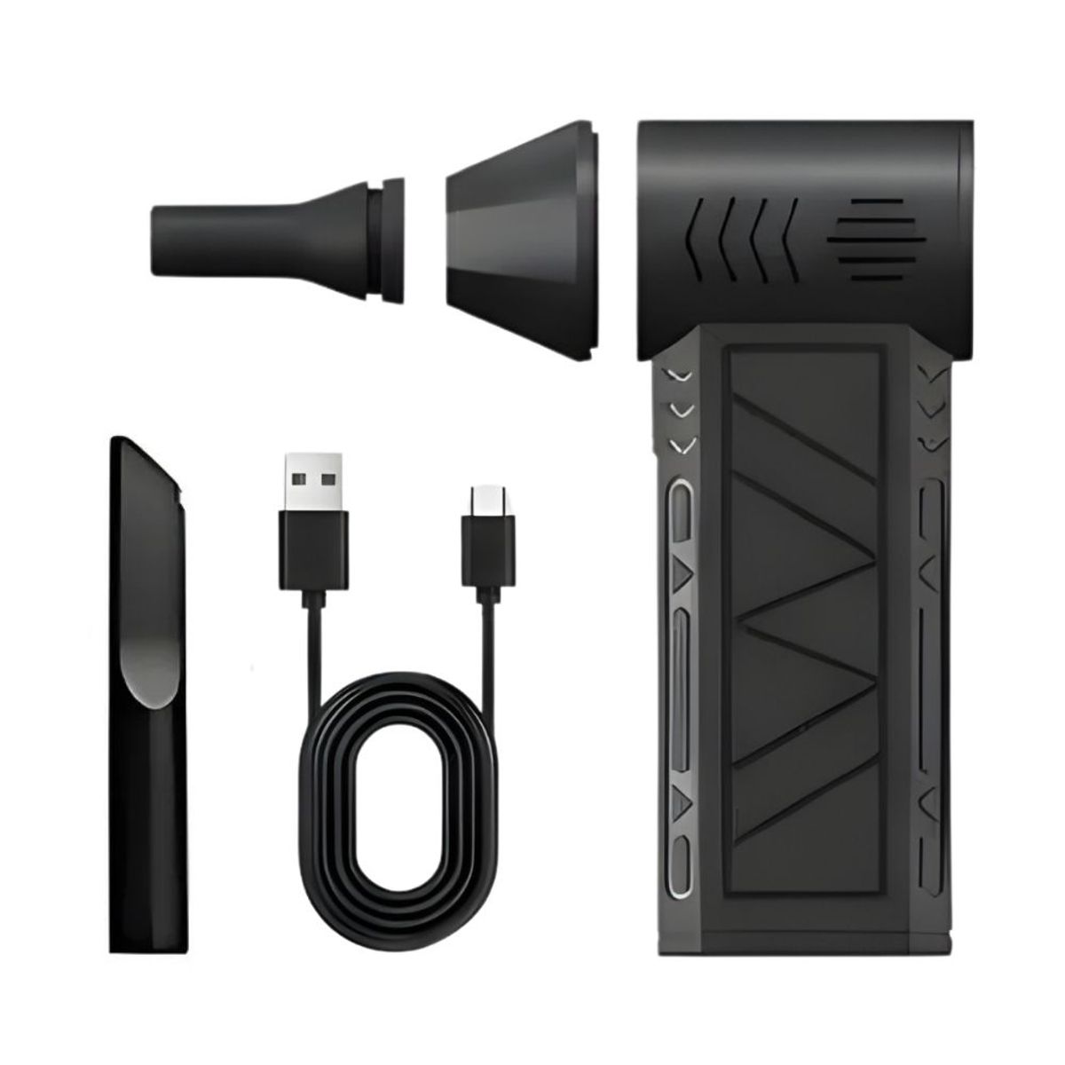 NOVYSTOR - Aspirador Soplador de Aire inalámbrico De 130000 Rpm Negro