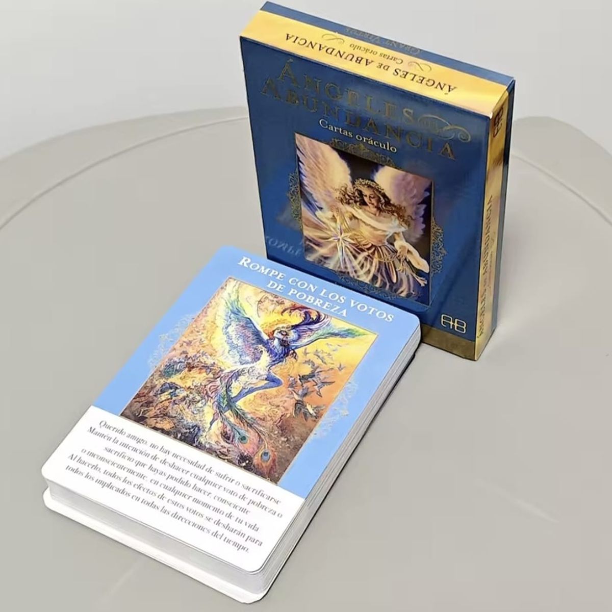 GENERICO - CARTAS TAROT ANGELES ABUNDANCIA