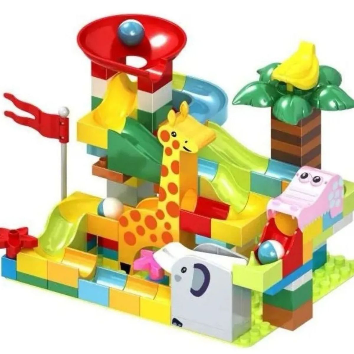 GENERICO - Bloques Armables Zoológico 120 Piezas Juguete Didáctico Niños