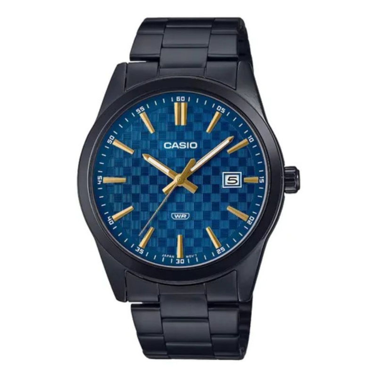 CASIO - Reloj Casio Mtp-Vd03b-2a Azul Acero Pavonado