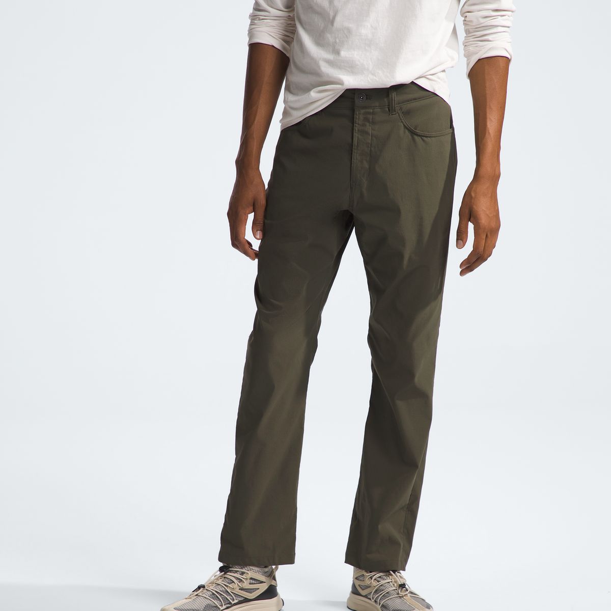 THE NORTH FACE - Pantalón Casual Sprag 5-Pocket Hombre Verde Oscuro