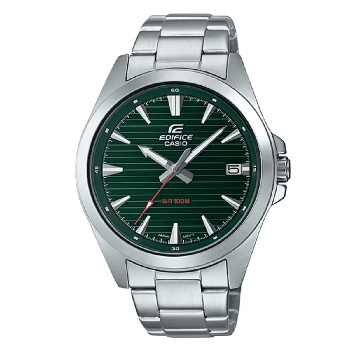 CASIO - RELOJ CASIO EDIFICE EFV-140D-3AVUDF PLATEADO