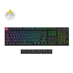 GENERICO - Keychron K10 V2 BT RGB Banana Switch - Español