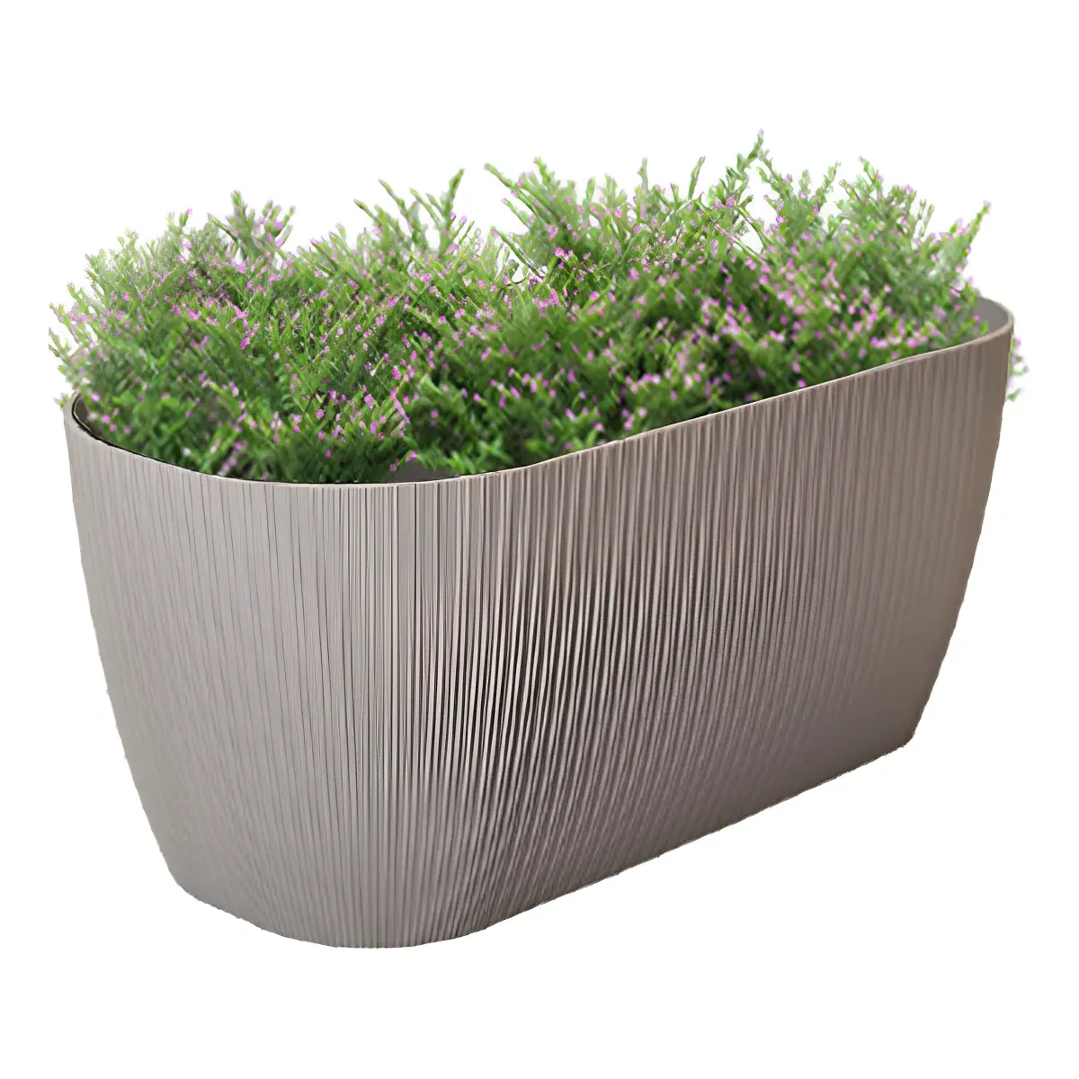 BOSCO - Macetero Mesola 32 Piedra Gris Set x3 Unidades – Bosco