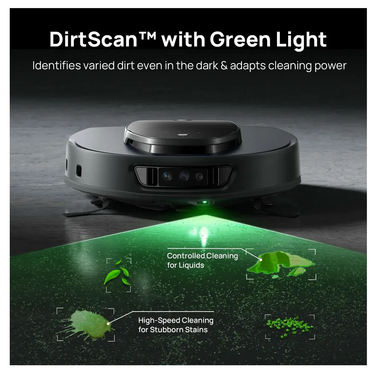 3I - 3i S10 Ultra Robot Aspirador y trapeador con sistema WaterRecycl, succión de 13000 Pa