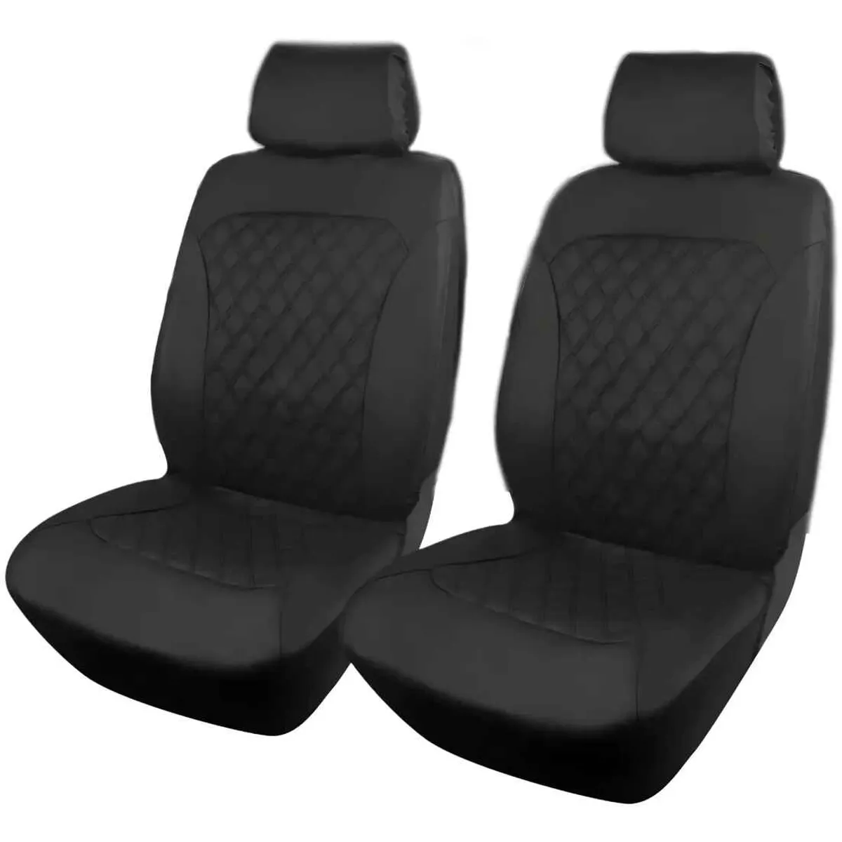 Fundas Cubre Asiento 2 Piezas Ecocuero Auto Universal, marca GENERICO - Foto Principal