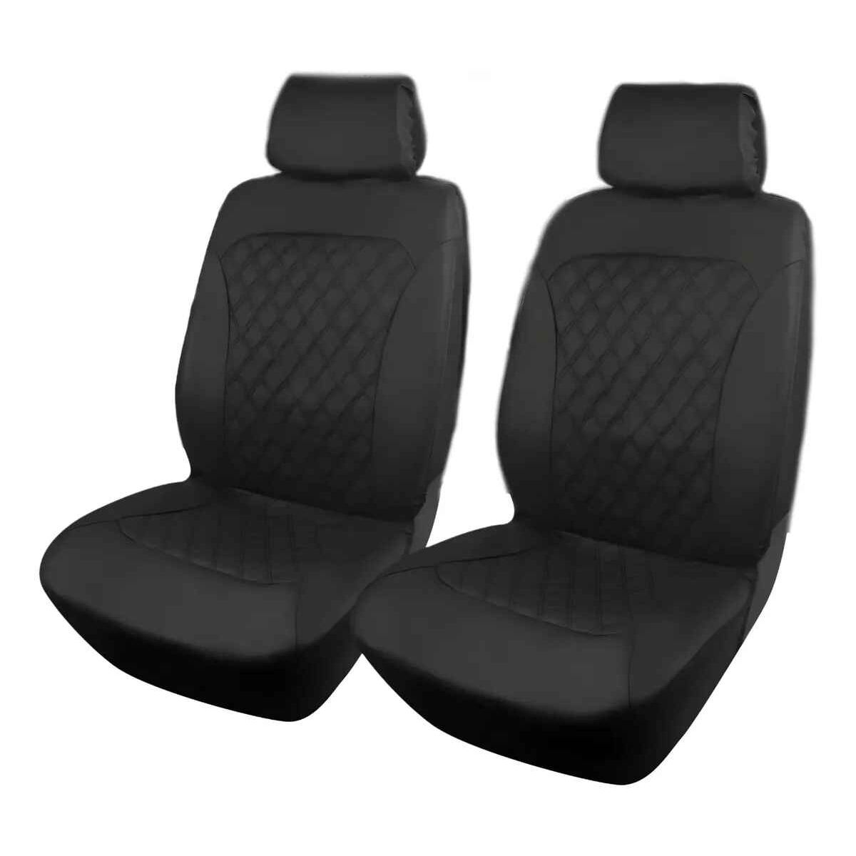 Fundas Cubre Asiento 2 Piezas Ecocuero Auto Universal, marca GENERICO - Foto Principal