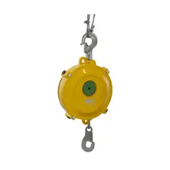 GENERICO - BALANCIN CARGA RETRACTIL CAPACIDAD 15 A 22KG CON CABLE LARGO 1.5MT MARCA AIRON.