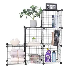 GENERICO - Estante Modular 6 Cubos Organizador Multiuso Armario Armable