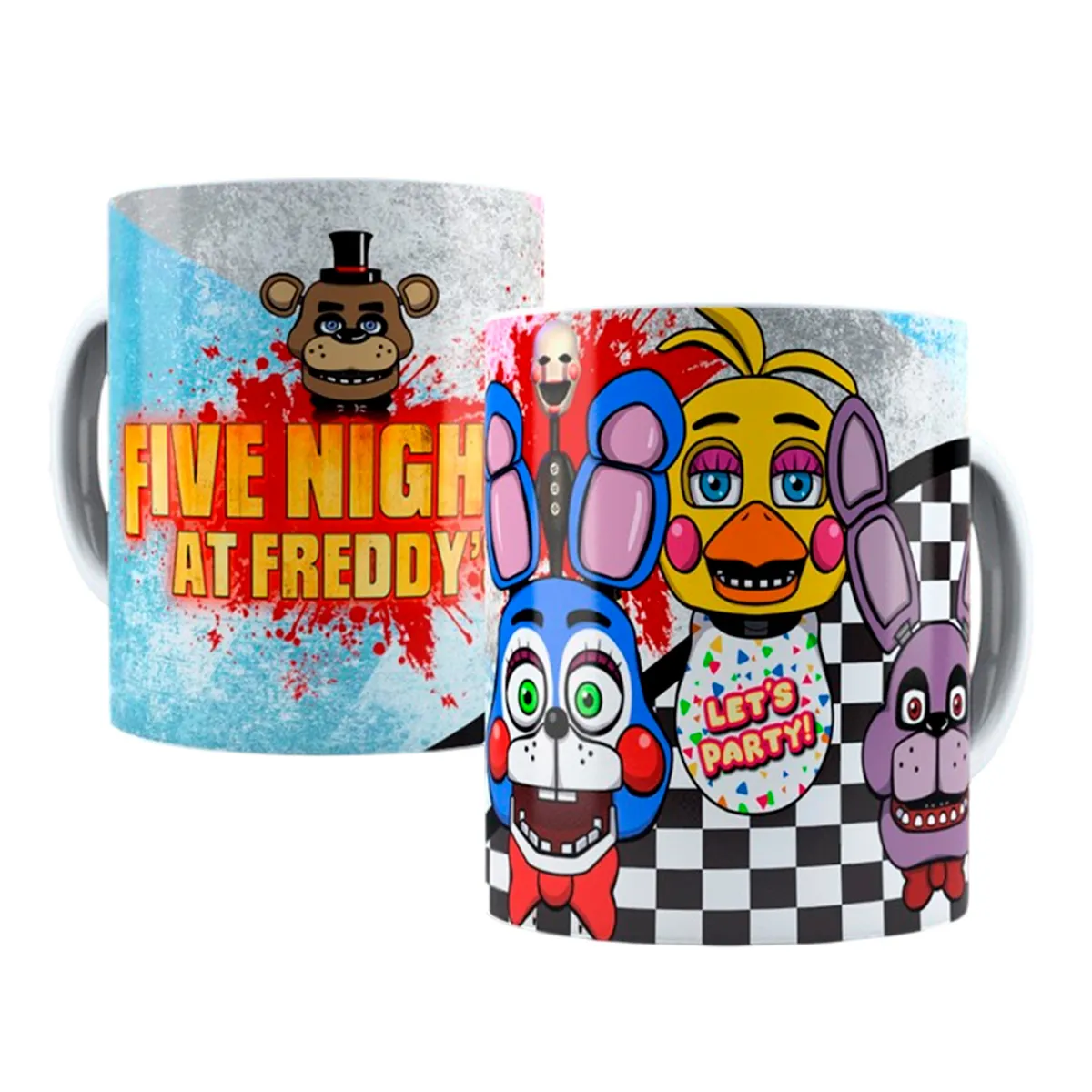 GENERICO - tazon five nights at freddy's modelo 5