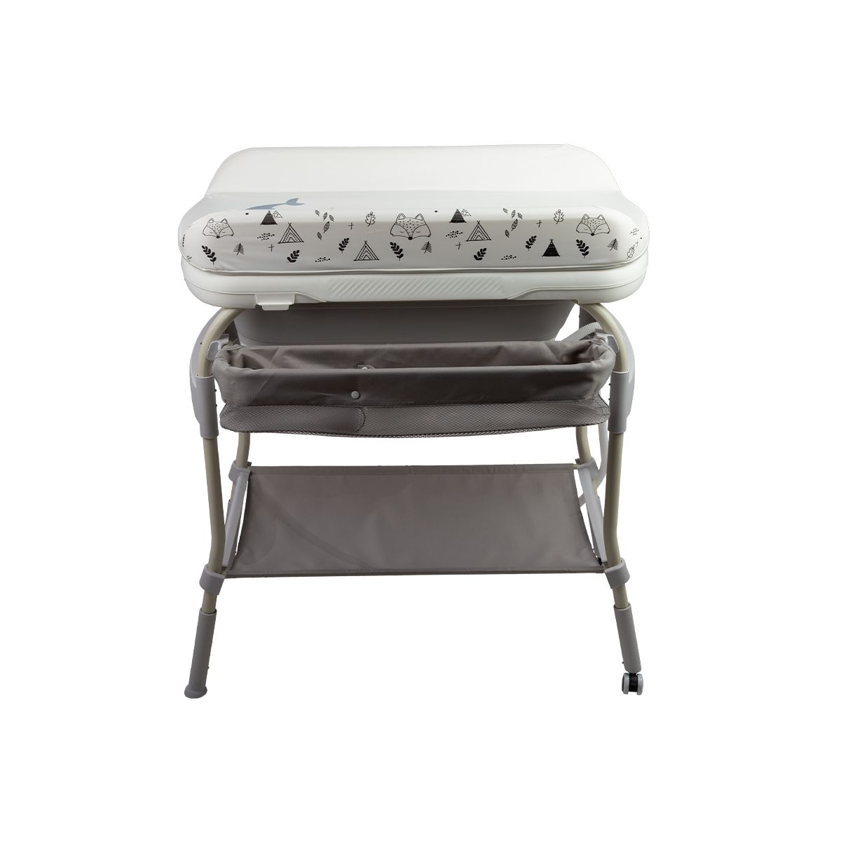 CARESTINO - Bañera Mudador Oasis Gris