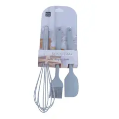 HOMEWELL - Set de Repostería Silicona 3 Unidades