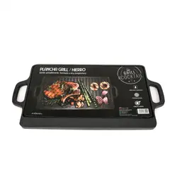HOMEWELL - Parrilla Grill de Fierro Fundido Plancha