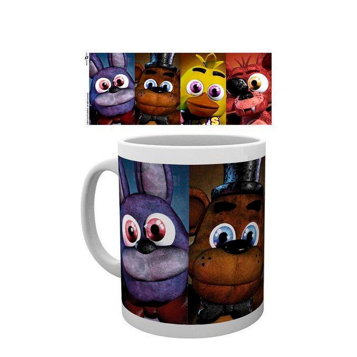 GENERICO - tazon five nights at freddy's modelo 7