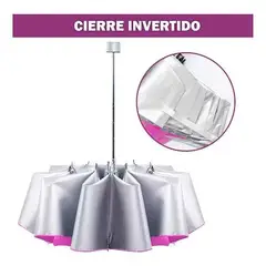 GENERICO - Paraguas Lluvia Plegable Sombrilla Quita Sol Impermeable Retractil Uv