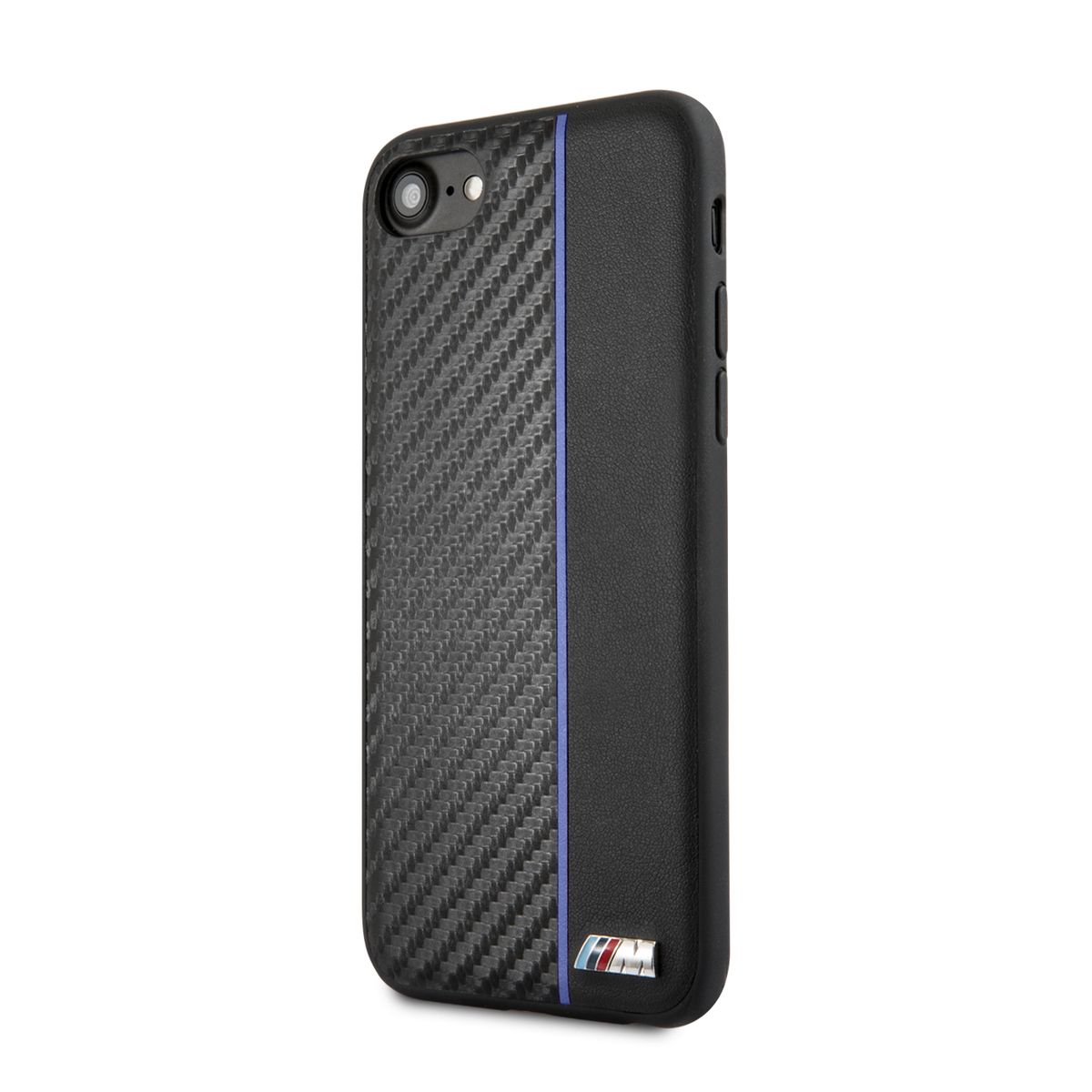 BLUEDIO - CARCASA BMW COMPATIBLE CON IPHONE 7/8 CARBONO