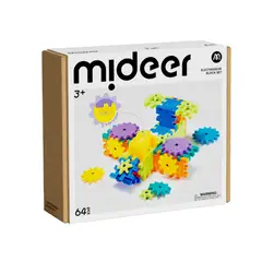 MIDEER - Bloques de Construcción y Engranajes con Motor