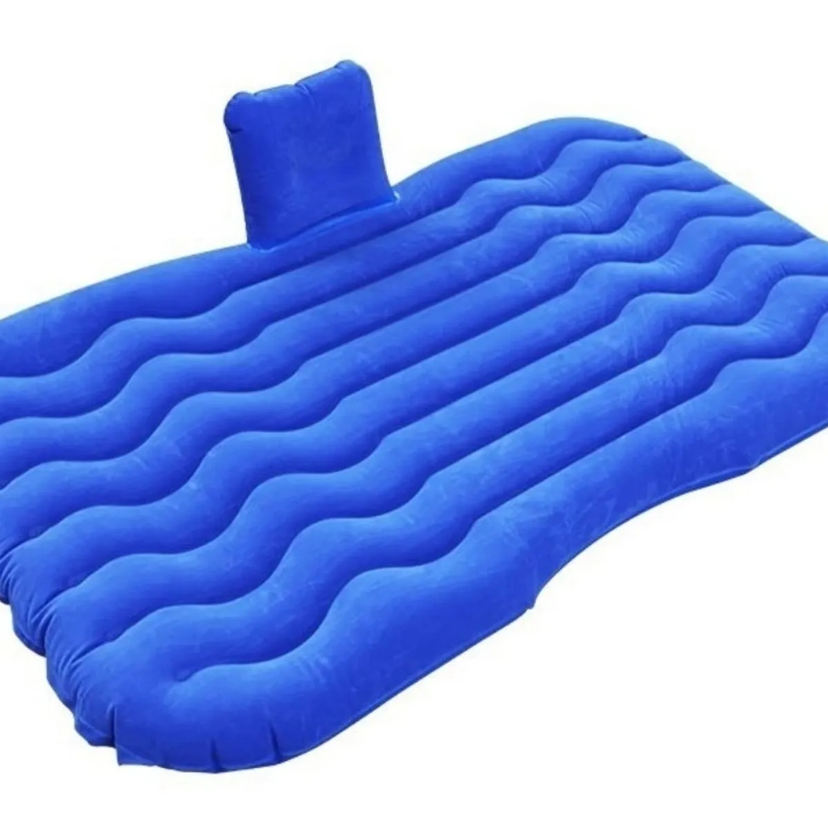 GENERICO - Colchon inflable para carro auto viajes y camping Cama inflable portátil incluye inflador