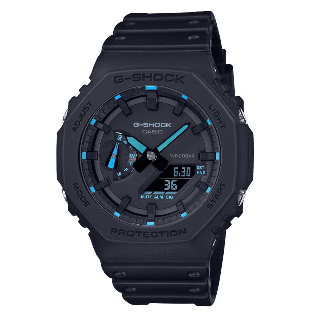 CASIO - RELOJ G-SHOCK GA-2100-1A2DR NEGRO HOMBRE