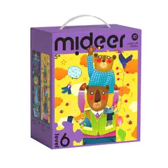 MIDEER - Puzzle Progresivo Mundo Imaginado 2 en 1 Nivel 6
