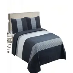 GENERICO - PACK DE SABANA POLAR PLAZA Y MEDIA CON DISEÑO 8