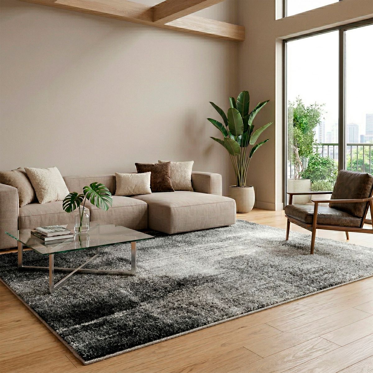 DIB - Alfombra Paint 160X230 N895A_MDB23 Gris